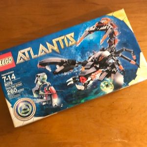 New in Box *Lego Atlantis 8076 Deep Sea Striker *Discontinued item*